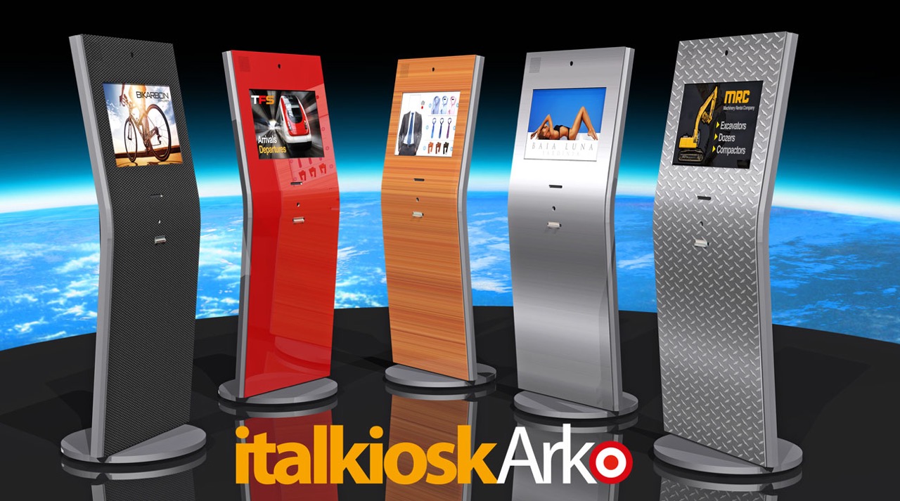 Italkiosk Arko - New Plug-in Totem Kiosk