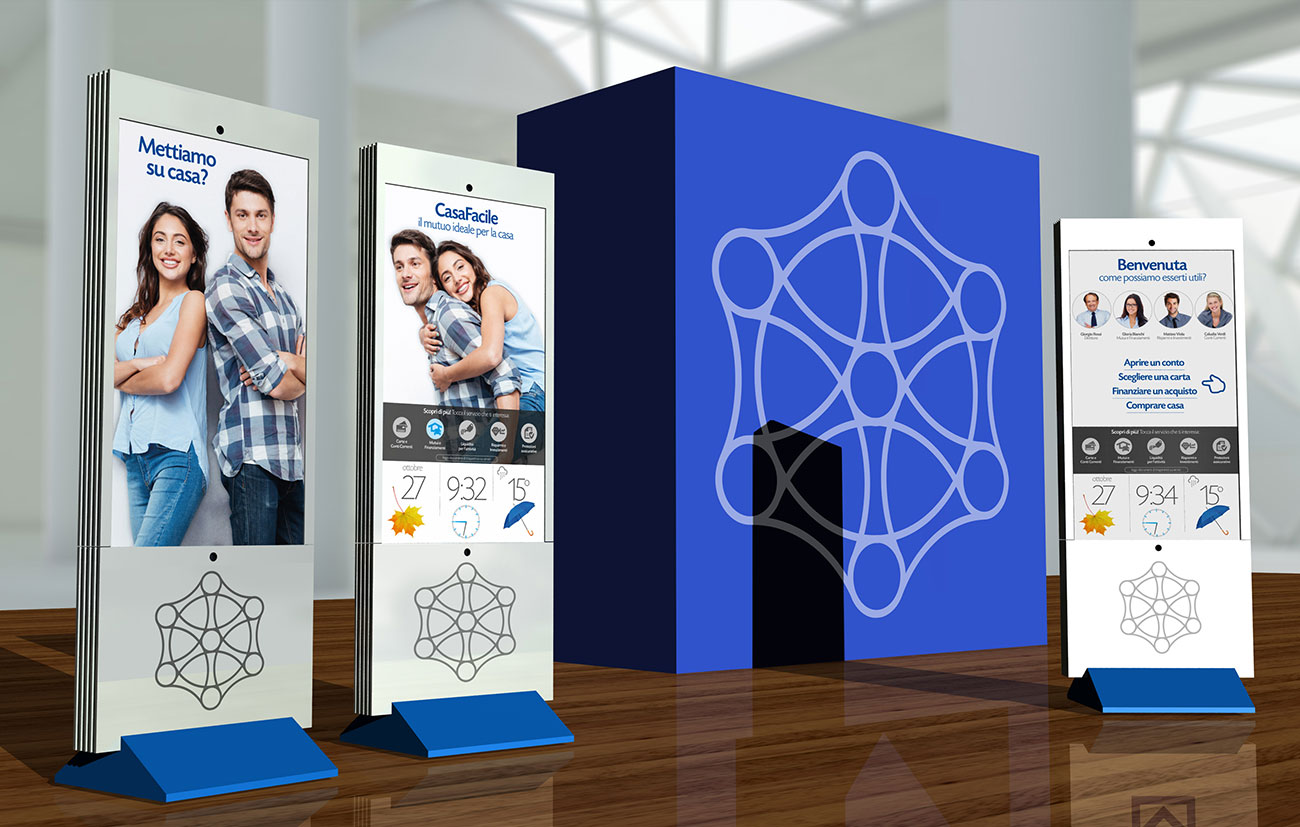 Custom Kiosk, Totem personalizzati