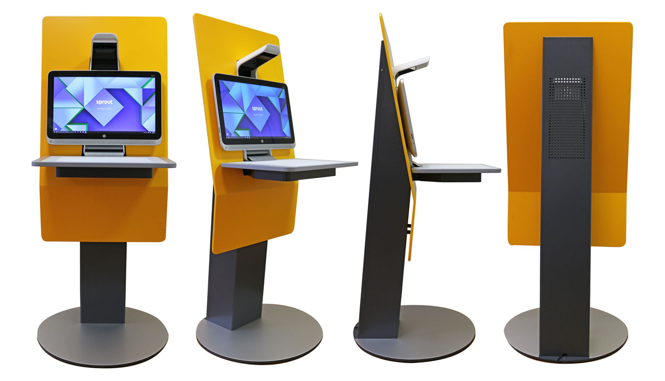 Kiosk Station è il primo totem equipaggiato con HP Sprout